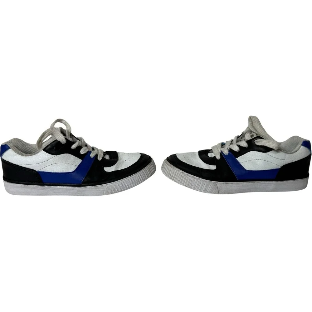 The Children's Place Blue Black White Colorblock Sneakers Boy's 2